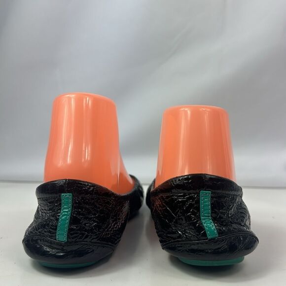 Tieks Black Patent Leather Women's Flat Shoes - Picture 5 of 12